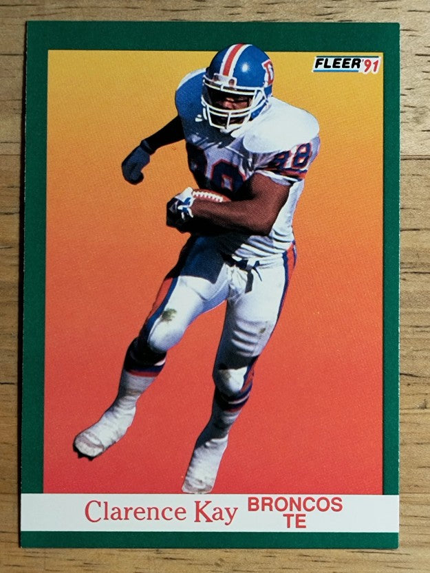 1991 Fleer #50 Clarence Kay