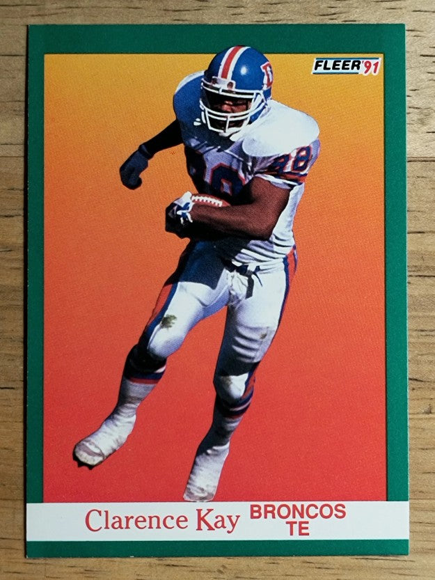 1991 Fleer #50 Clarence Kay