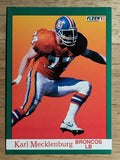 1991 Fleer #52 Karl Mecklenburg