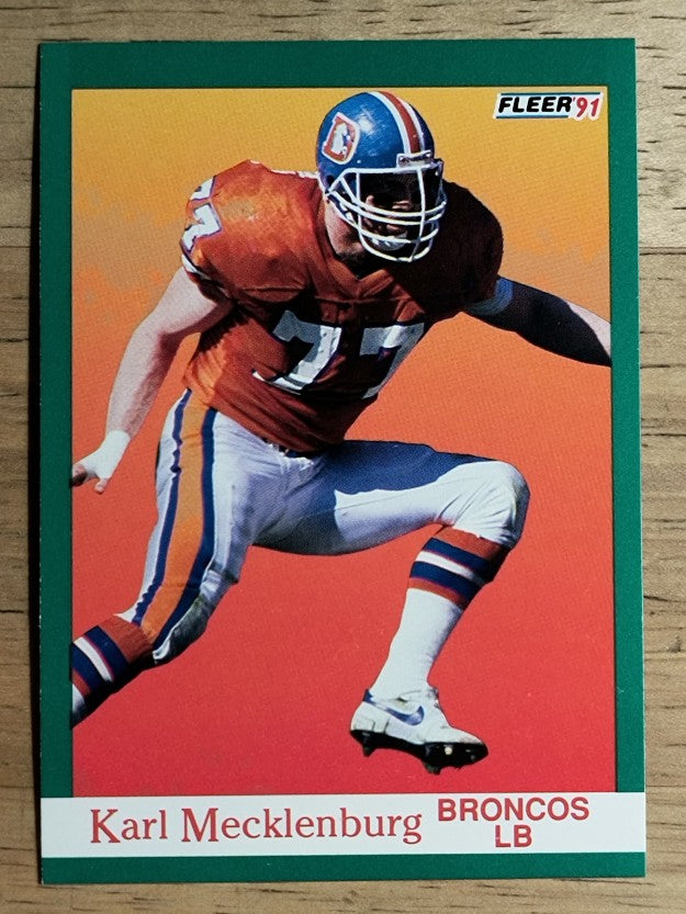 1991 Fleer #52 Karl Mecklenburg