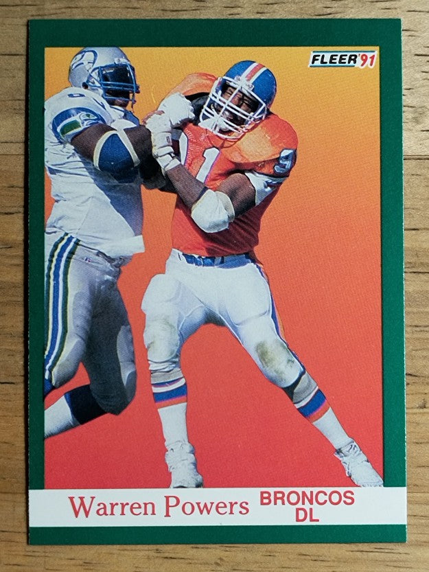 1991 Fleer #53 Warren Powers