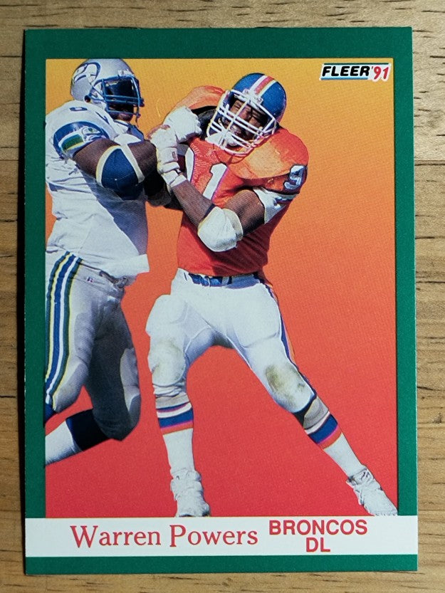1991 Fleer #53 Warren Powers
