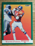 1991 Fleer #53 Warren Powers