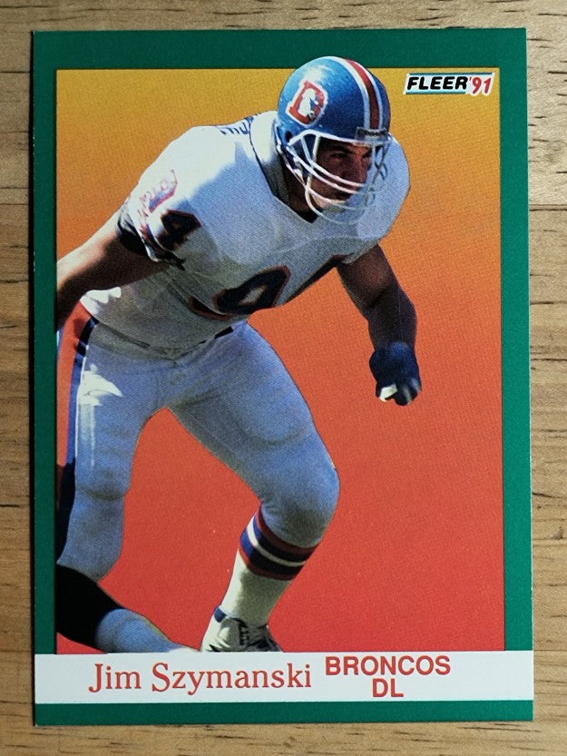 1991 Fleer #55 Jim Szymanski