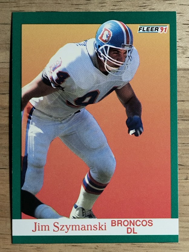 1991 Fleer #55 Jim Szymanski