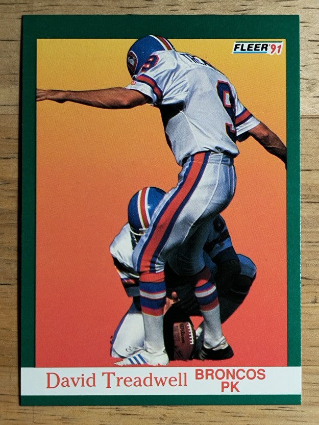 1991 Fleer #56 David Treadwell