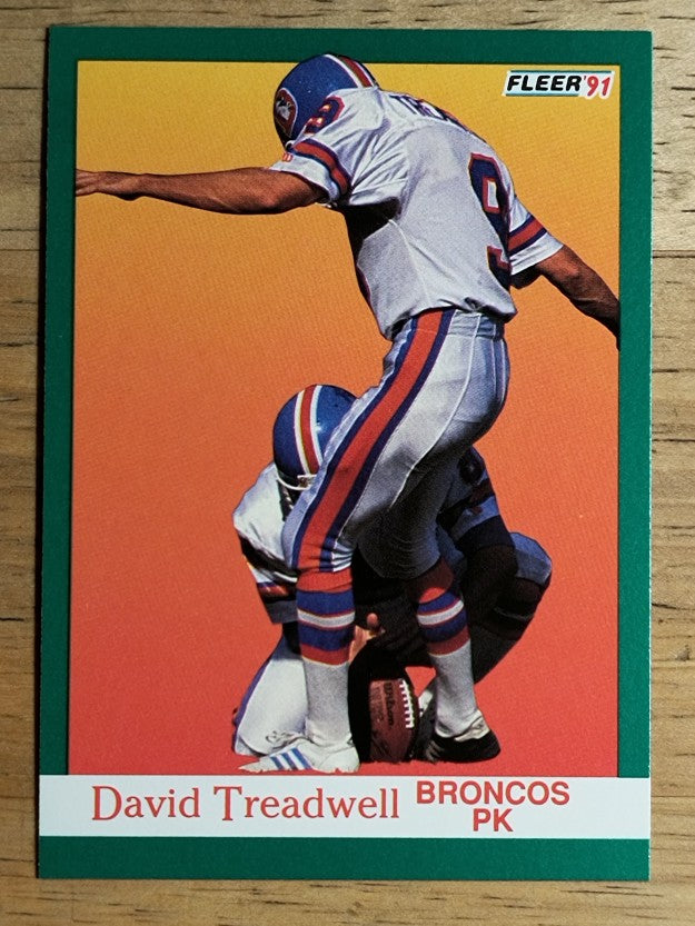 1991 Fleer #56 David Treadwell
