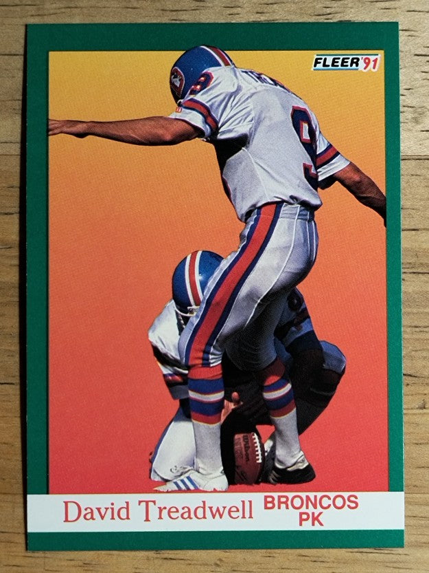 1991 Fleer #56 David Treadwell