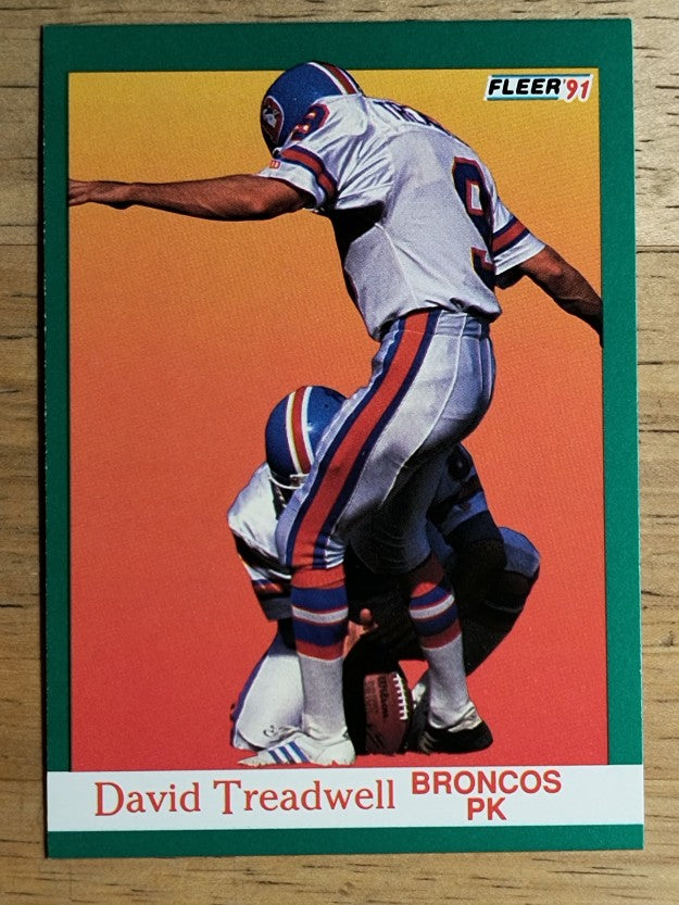 1991 Fleer #56 David Treadwell