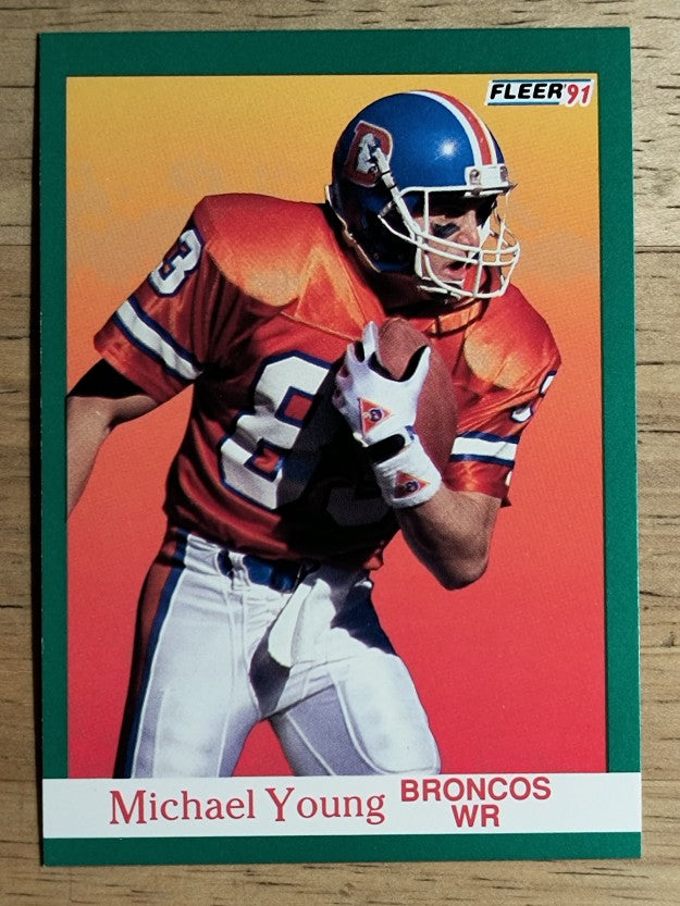 1991 Fleer #57 Michael Young