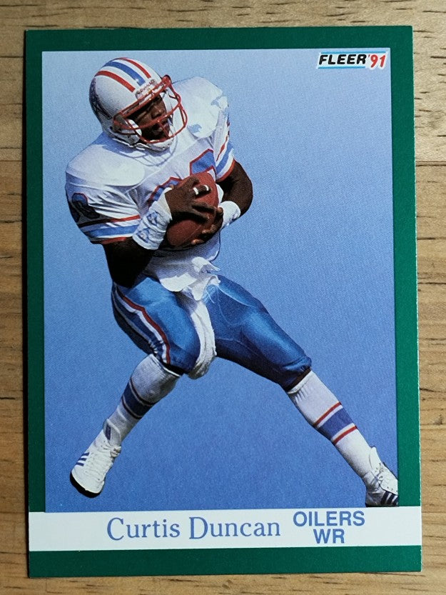 1991 Fleer #59 Curtis Duncan