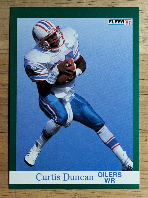 1991 Fleer #59 Curtis Duncan