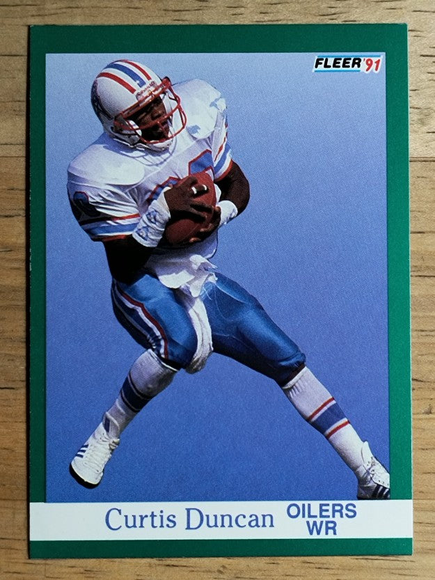 1991 Fleer #59 Curtis Duncan