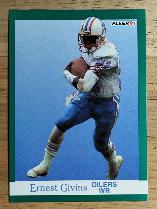 1991 Fleer #61 Ernest Givins