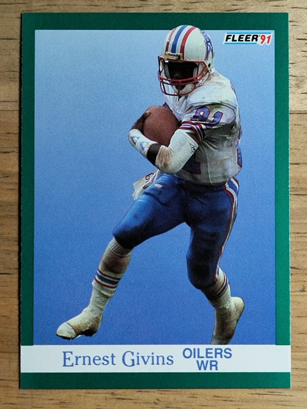 1991 Fleer #61 Ernest Givins