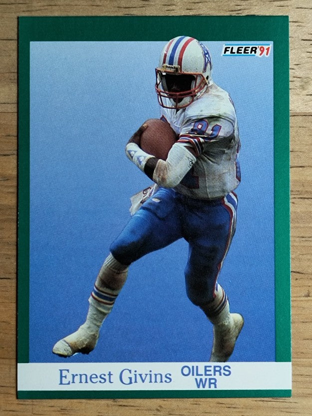 1991 Fleer #61 Ernest Givins