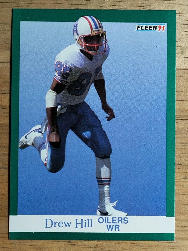 1991 Fleer #62 Drew Hill