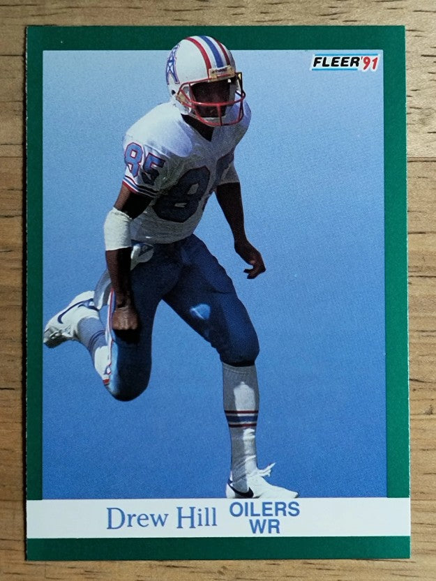 1991 Fleer #62 Drew Hill