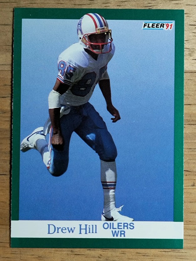 1991 Fleer #62 Drew Hill