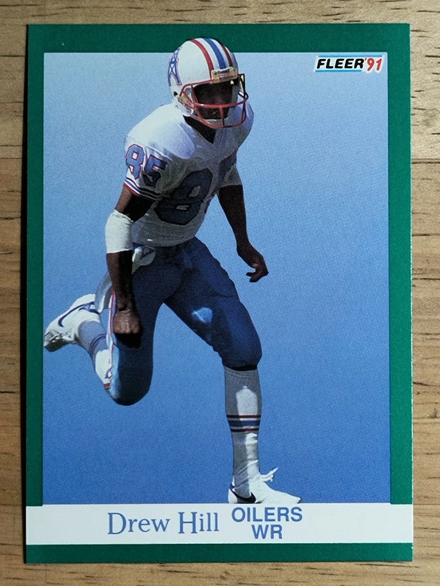 1991 Fleer #62 Drew Hill
