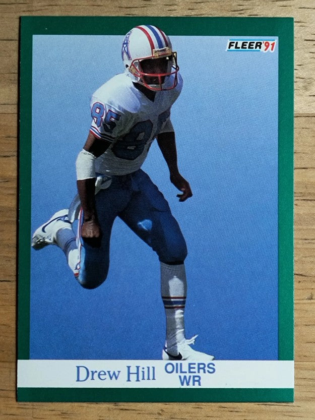 1991 Fleer #62 Drew Hill