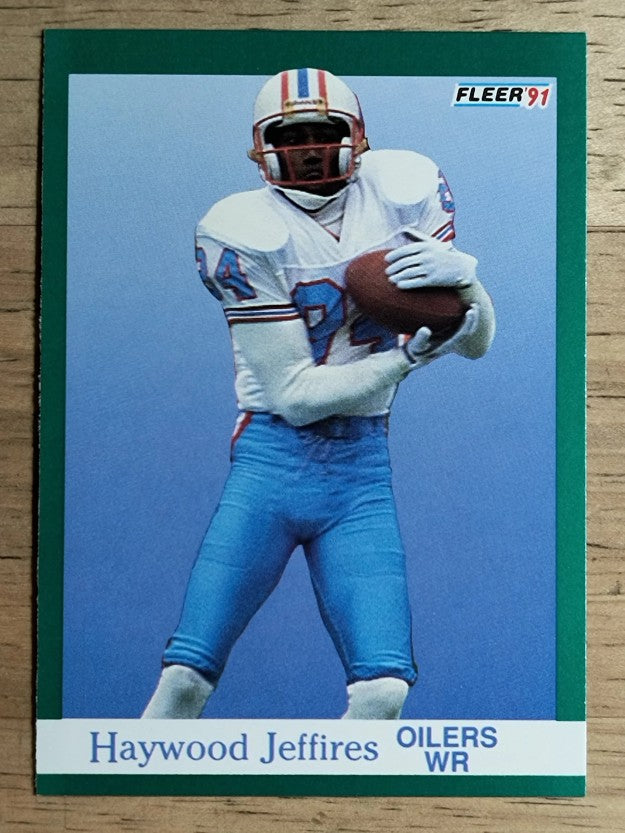 1991 Fleer #63 Haywood Jeffires