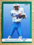 1991 Fleer #63 Haywood Jeffires