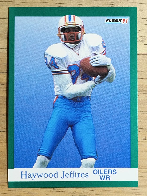 1991 Fleer #63 Haywood Jeffires