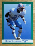 1991 Fleer #64 Richard Johnson DB
