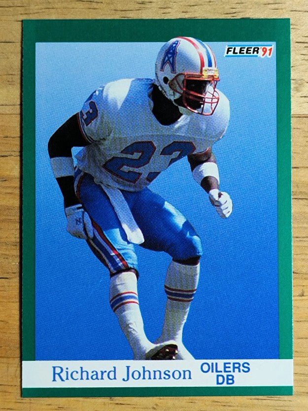 1991 Fleer #64 Richard Johnson DB