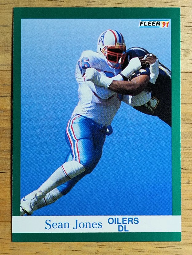 1991 Fleer #65 Sean Jones