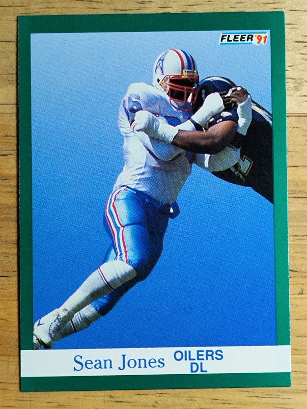 1991 Fleer #65 Sean Jones