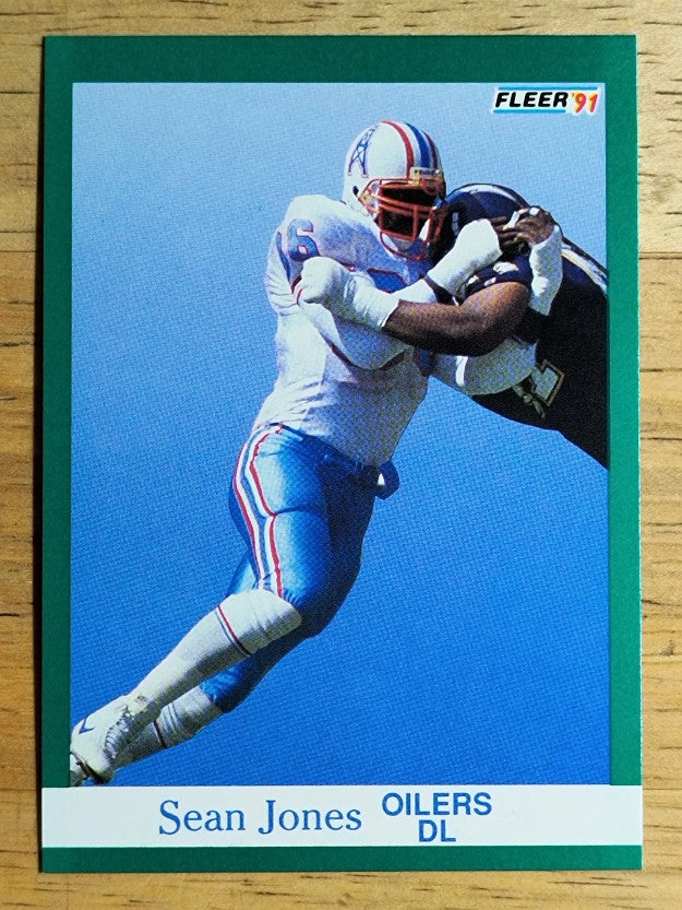 1991 Fleer #65 Sean Jones