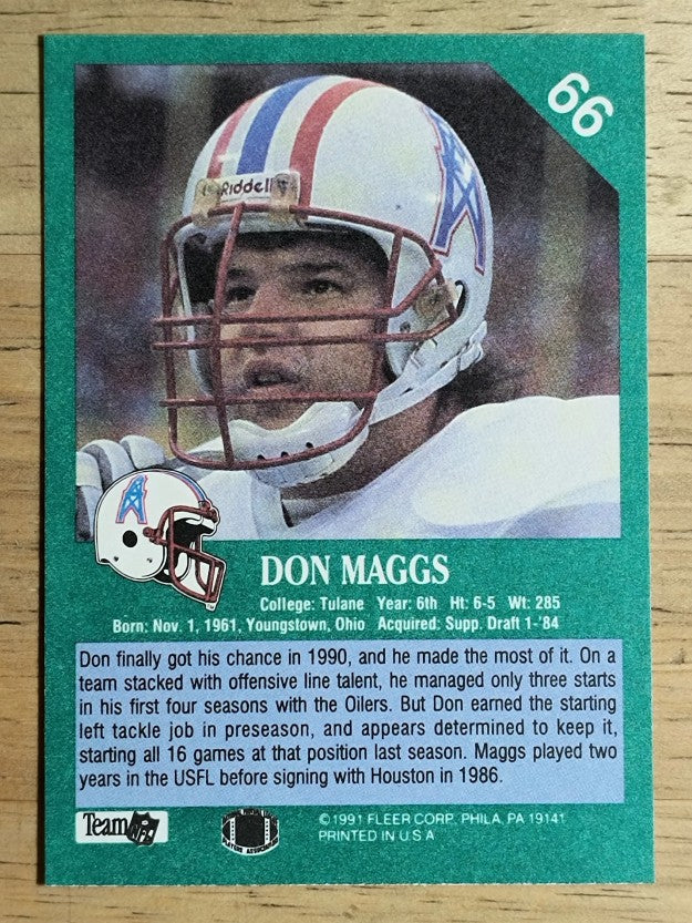 1991 Fleer #66 Don Maggs