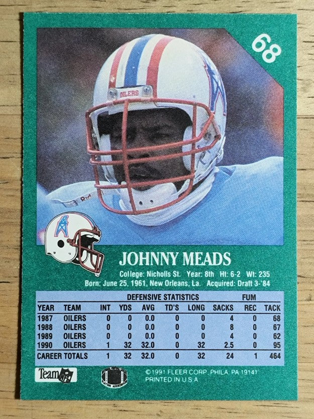 1991 Fleer #68 Johnny Meads