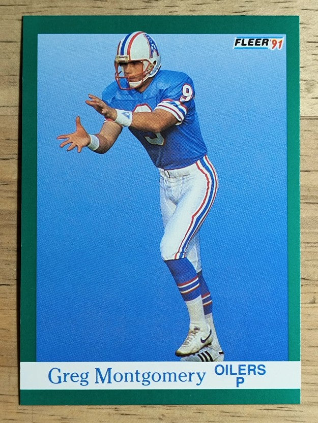 1991 Fleer #69 Greg Montgomery