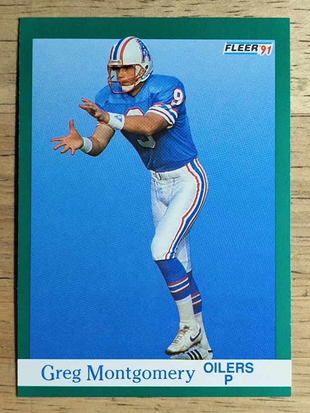 1991 Fleer #69 Greg Montgomery