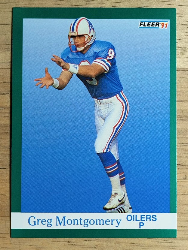 1991 Fleer #69 Greg Montgomery