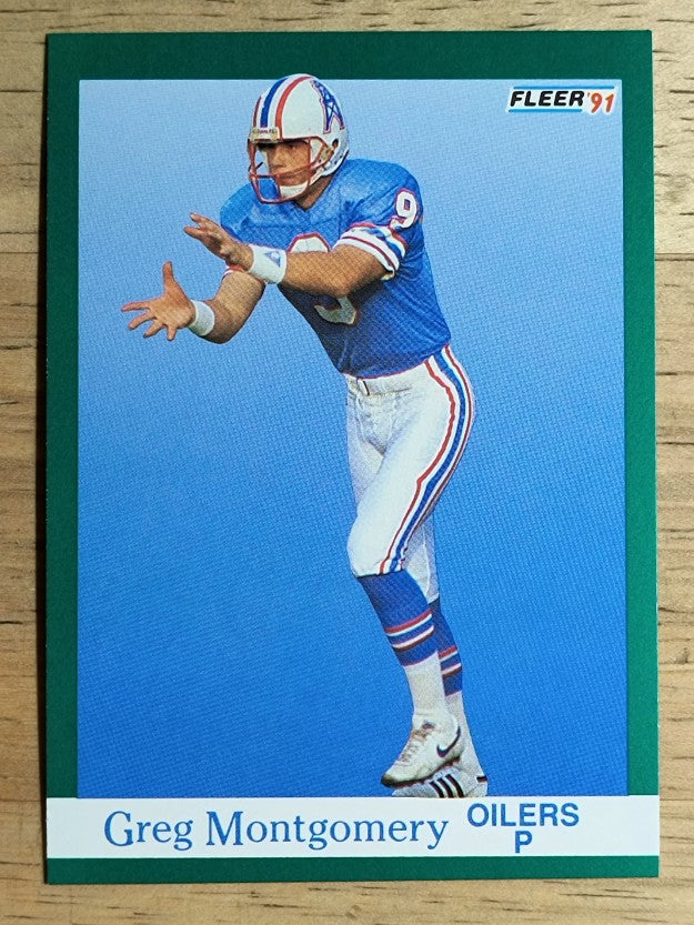 1991 Fleer #69 Greg Montgomery