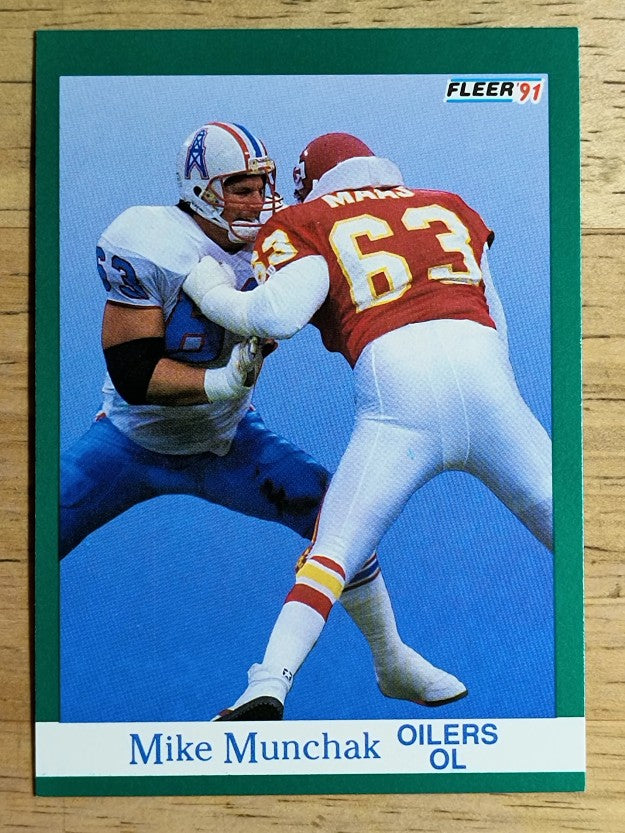1991 Fleer #71 Mike Munchak