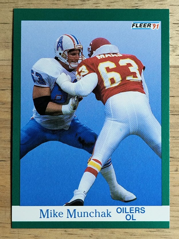 1991 Fleer #71 Mike Munchak