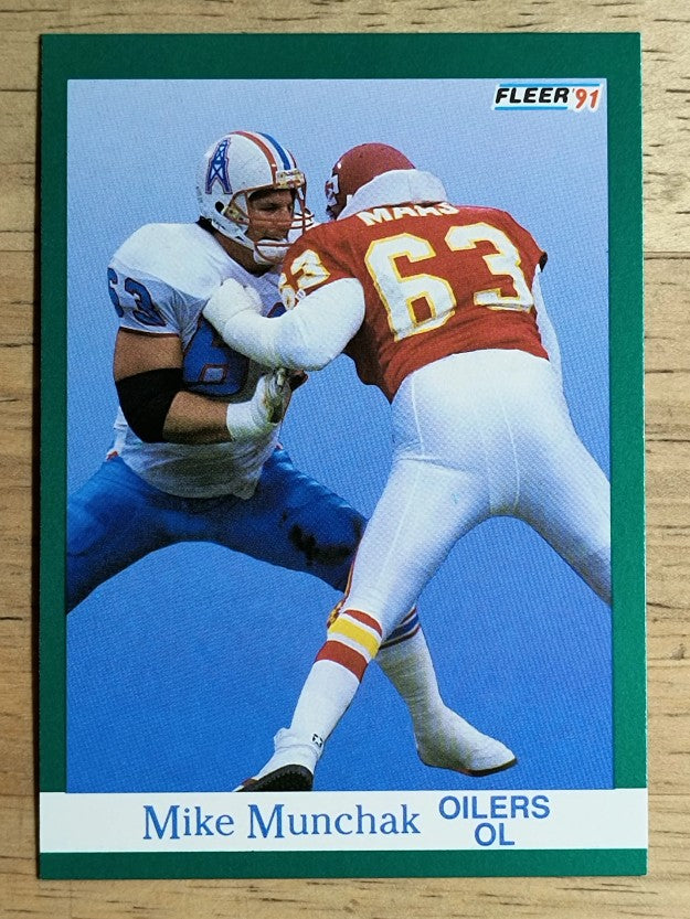 1991 Fleer #71 Mike Munchak