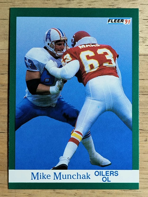 1991 Fleer #71 Mike Munchak