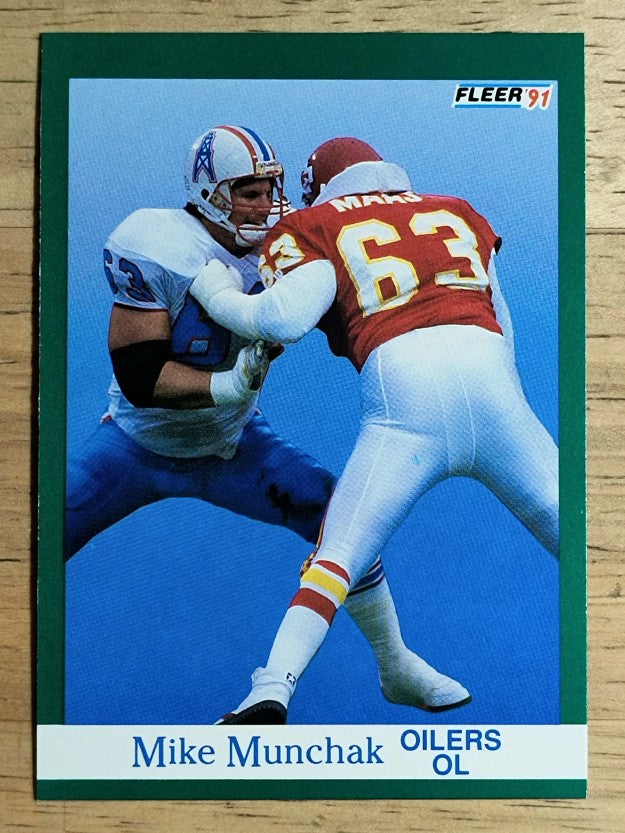 1991 Fleer #71 Mike Munchak
