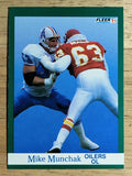 1991 Fleer #71 Mike Munchak