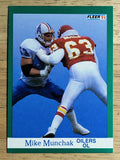 1991 Fleer #71 Mike Munchak