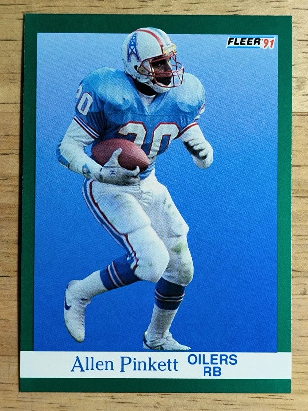 1991 Fleer #72 Allen Pinkett