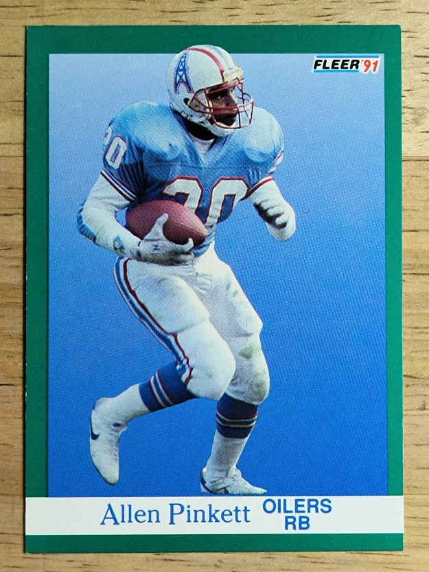 1991 Fleer #72 Allen Pinkett
