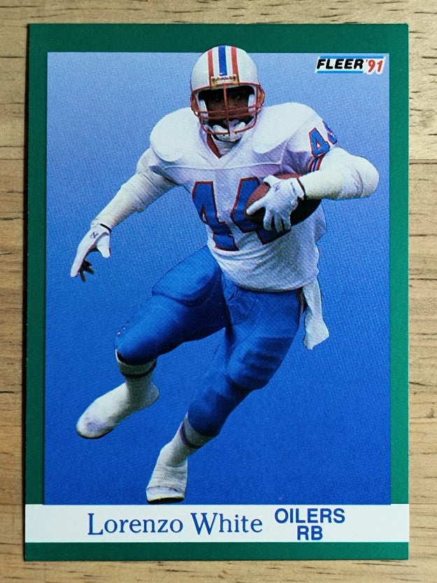 1991 Fleer #73 Lorenzo White