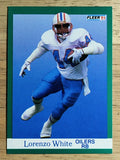 1991 Fleer #73 Lorenzo White